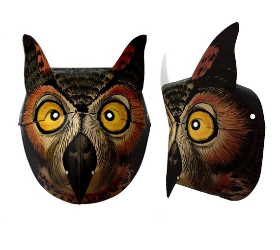 Central Shed Diy Barn Owl Mask