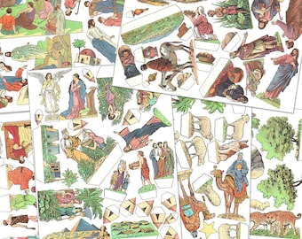 Printable Bible Character Paper Dolls