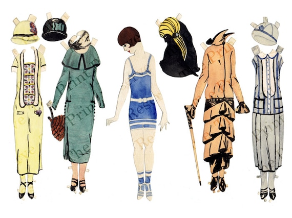  Dollys and Friends Originals 1920s Paper Dolls: Roaring  Twenties Vintage Fashion Paper Doll Collection (Dollys and Friends  ORIGINALS Paper Dolls): 9781077603127: Friends, Dollys and, Tinli, Basak:  Books