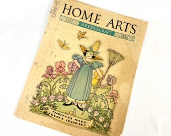 Magazine d'artisanat et de loisirs créatifs, juillet 1937 : Crochet, Tricot, Mode et Loisirs Créatifs