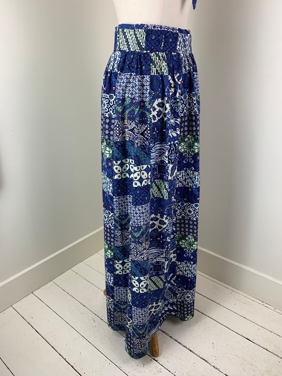 1970s Maxi Skirt size 14 Summit of Boston w/ Matc… - image 6