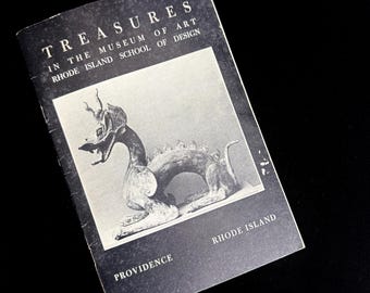 Livret 1956 Trésors du Museum of Art Rhode Island School of Design Providence RI