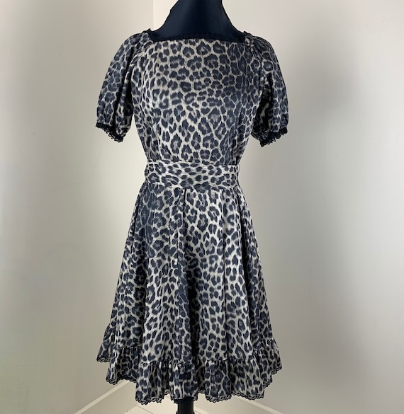 Vintage 1960s Jeri Bee Square Dance Dress Fit and… - image 1