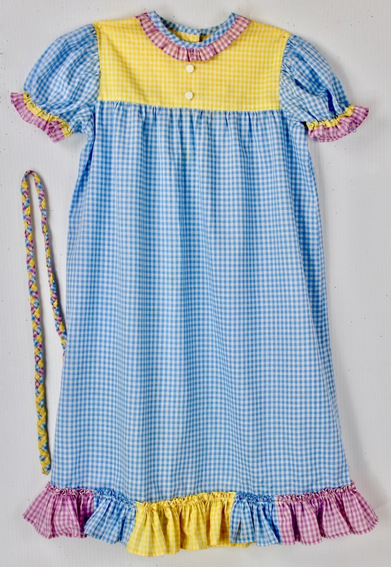 rainbow dress for 5 year old