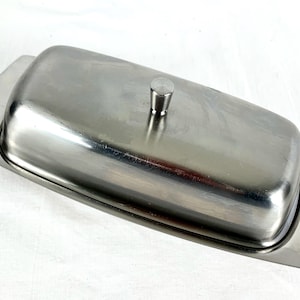 Vintage Swedish Butter Dish - Etsy