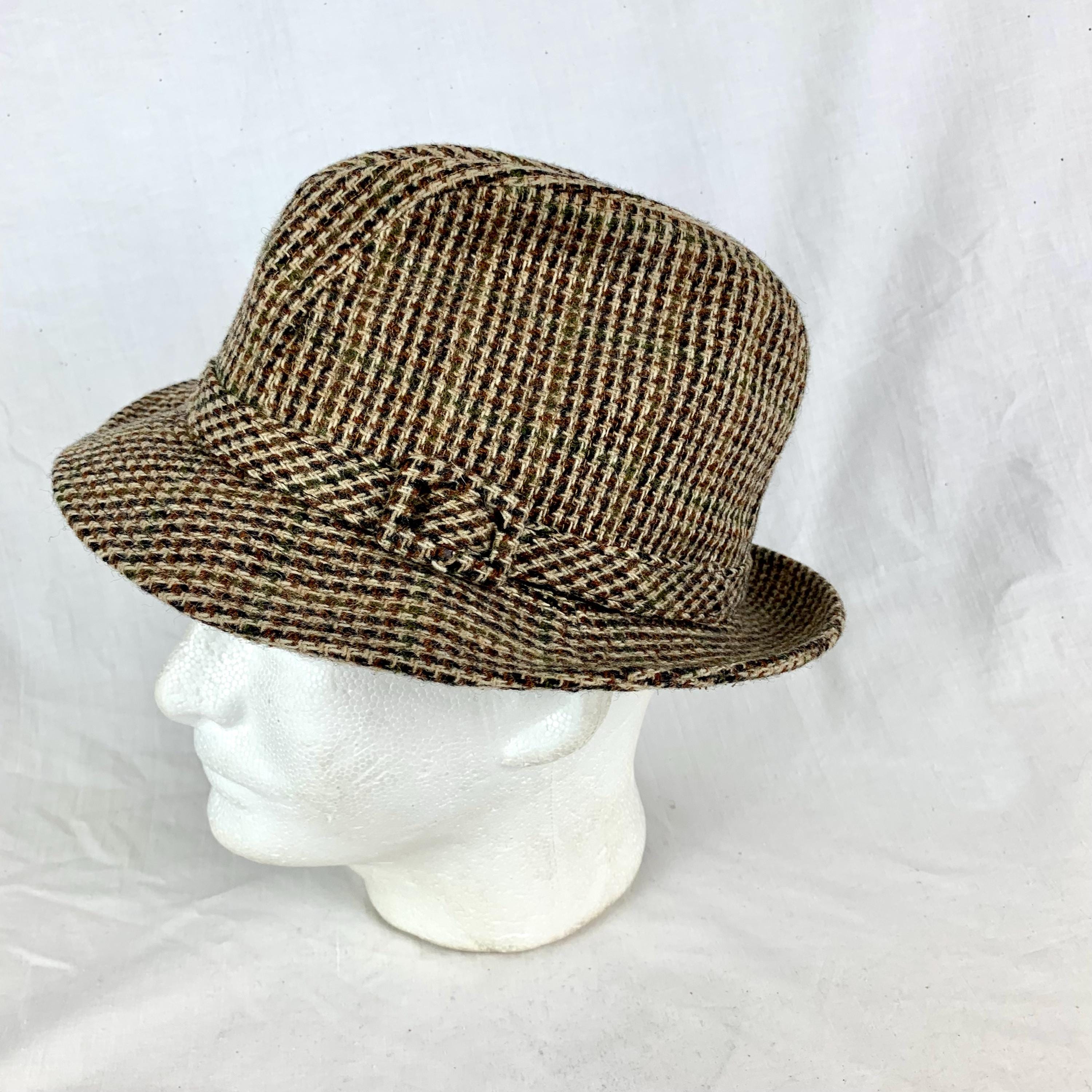 Mens Size 8 Fedora Hat Etsy
