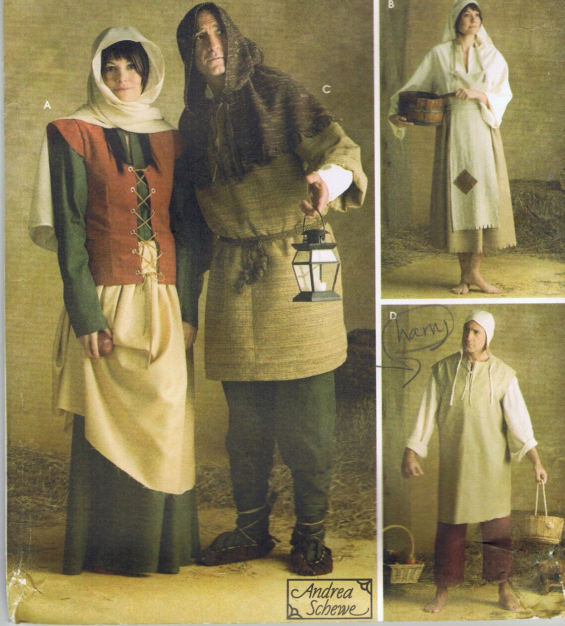 Uncut New Renaissance Faire Costumes Fair Unisex XS S M L XL Etsy