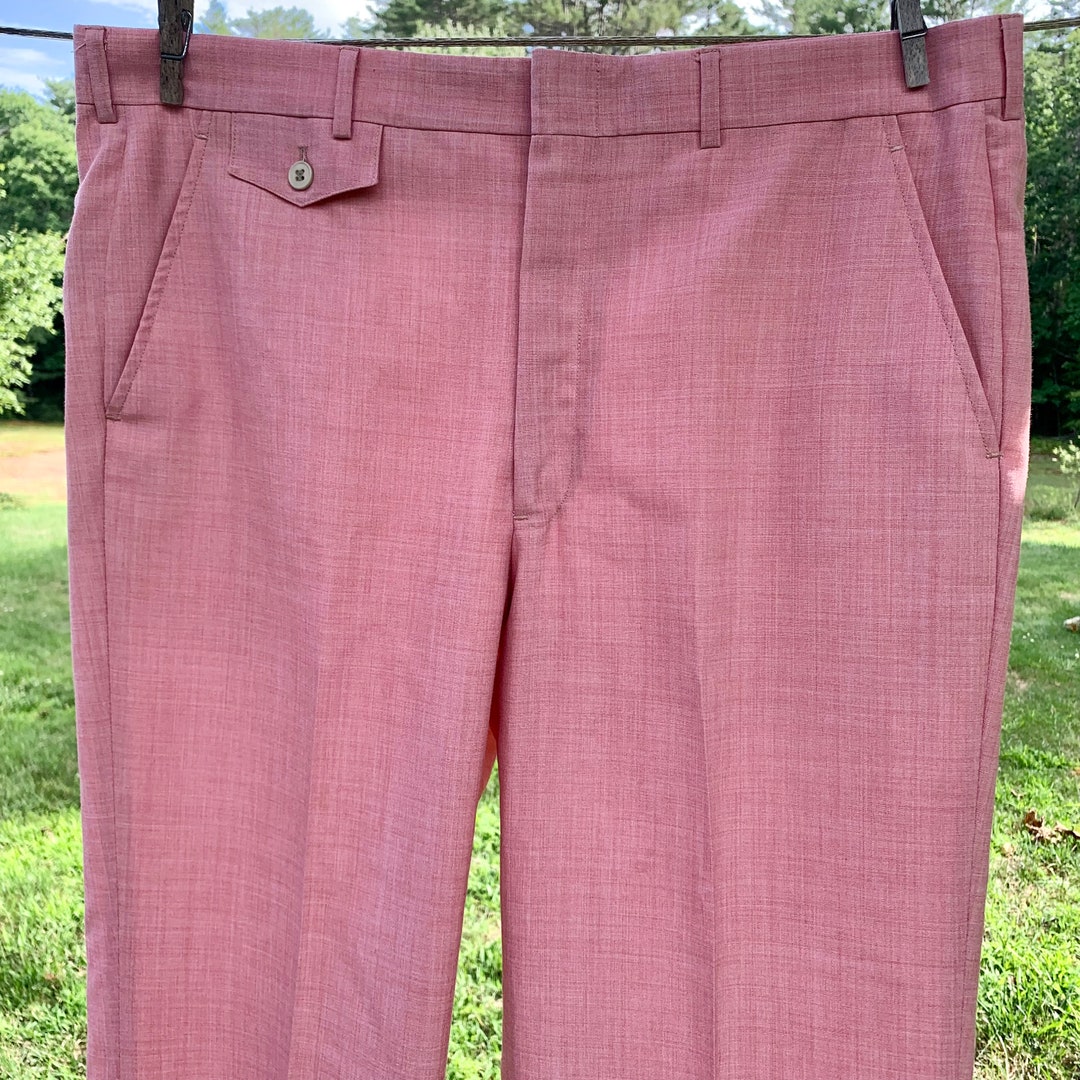 Vintage Mark Fore and Strike Pink Golf or Florida Pants 38 X 29 Easy