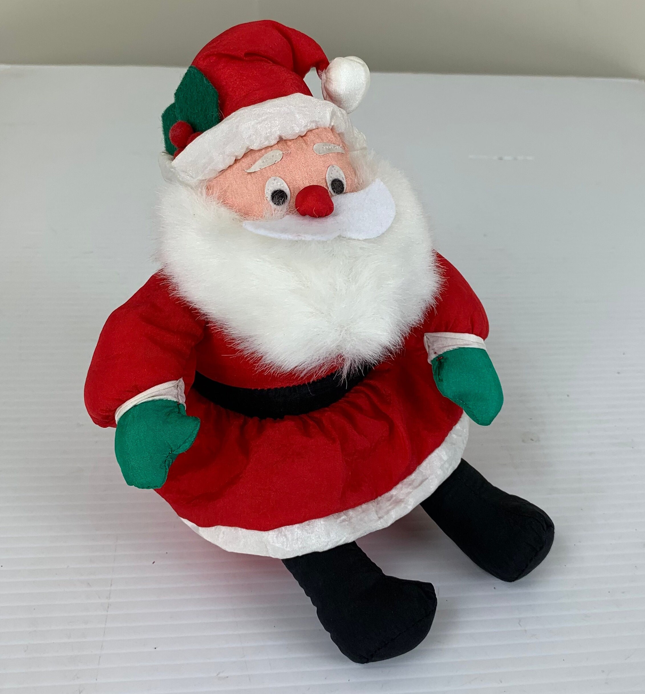 SteiffLittle Santa 2000 ぬいぐるみ santa-teddybaer-mit-licht-