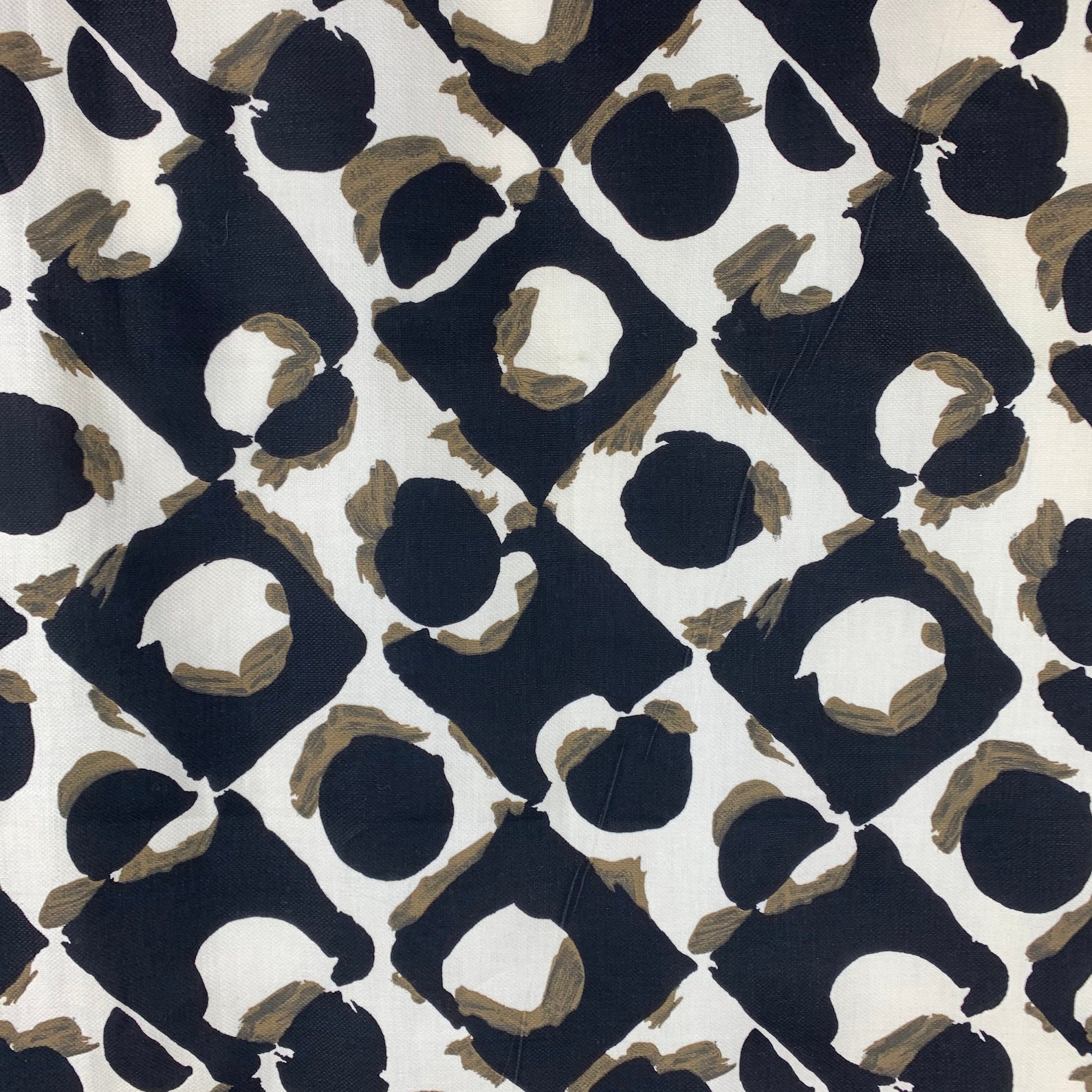 New 1960s Basket Weave Cotton Fabric Fabricloom Inc 3.5 Yards Etsy