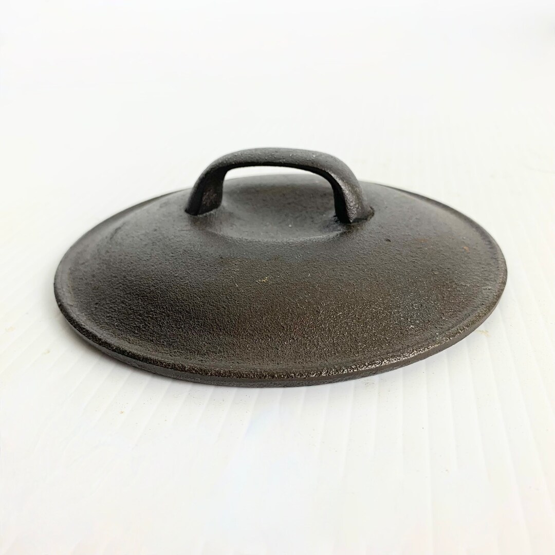 Vintage Cast Iron Lid for 6 Inch Fry Pan Excellent Condition Etsy