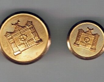 Vintage BROOKSGATE Replacement Buttons 2 Sizes Spares by Brooks Brothers