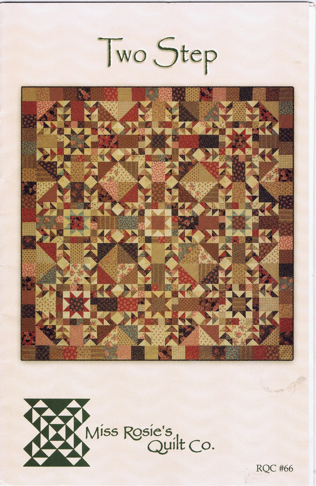 2005 New Miss Rosies Quilt Co Two Step Pieced Block Quilt Etsy