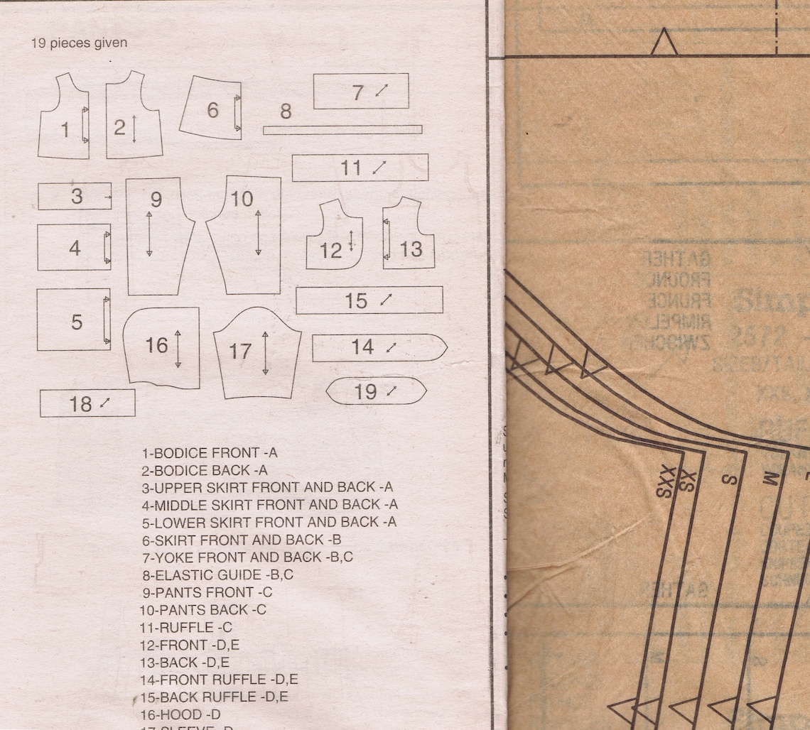 Baby Toddler Jumper Dress Skirt Pants Hoodie Vest Simplicity Etsy