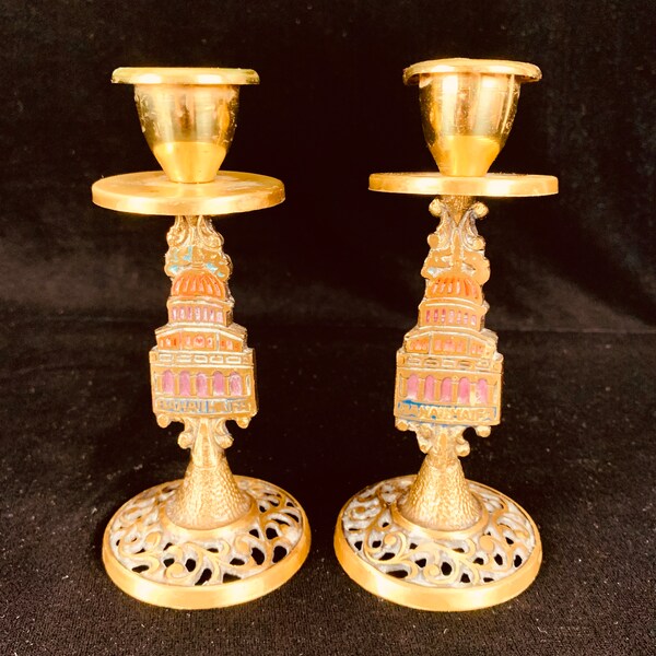 Shabbat Candle Holder Etsy