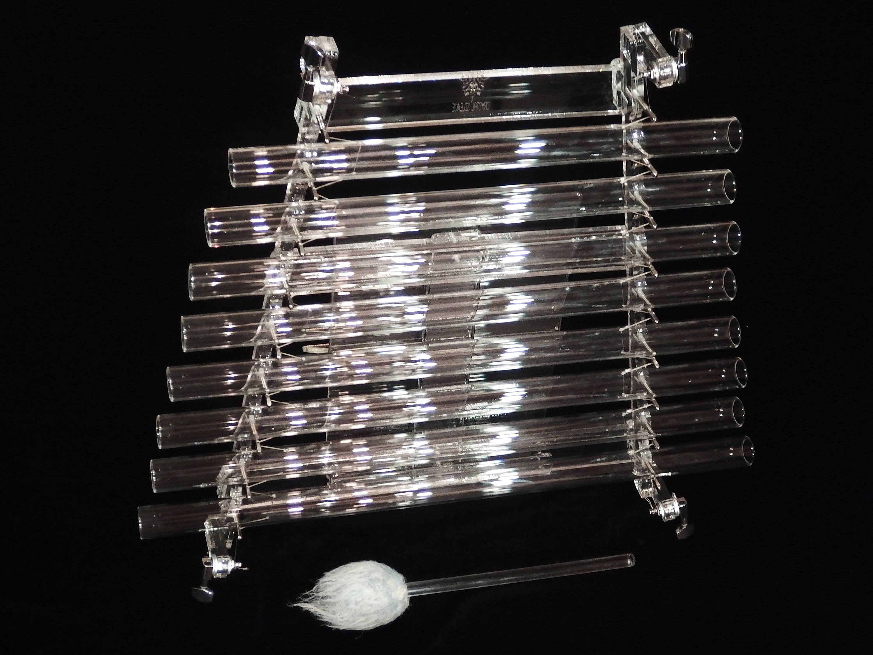 Crystal harp unique musical instrument Great sound Etsy