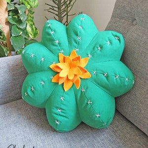 Cactus pillow sewing pattern PDF