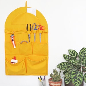 Hanging wall organizer sewing pattern PDF