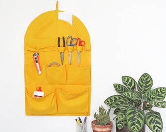 Hanging wall organizer sewing pattern PDF