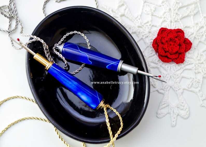 Craft Supplies Tools Anniversary Gift For Wife Birthday Present For Her Blue Seam Ripper With Magnetic Necklace Perfect Gift For Seamstress Tailor Quilters Tools