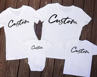 family shirt custom front back, family reunion shirts, family vacation shirt, family shirt, family matching shirt, family shirts matching