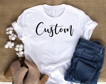 Personalized Gildan T-Shirt: Print Your Design - No Minimum