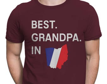 Grandpa shirt;Shirt for grandpa;Custom shirts;personalized shirts for grandpa;cool grandpa shirt;grandpa gift;best grandpa in Ohio