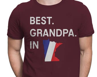 Grandpa shirt;Shirt for grandpa;Custom shirts;personalized shirts for grandpa;cool grandpa shirt;grandpa gift;best grandpa in Minnesota