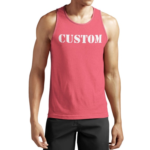 Custom Tank Top Custom Shirt Custom Shirts Custom Tank Tops | Etsy