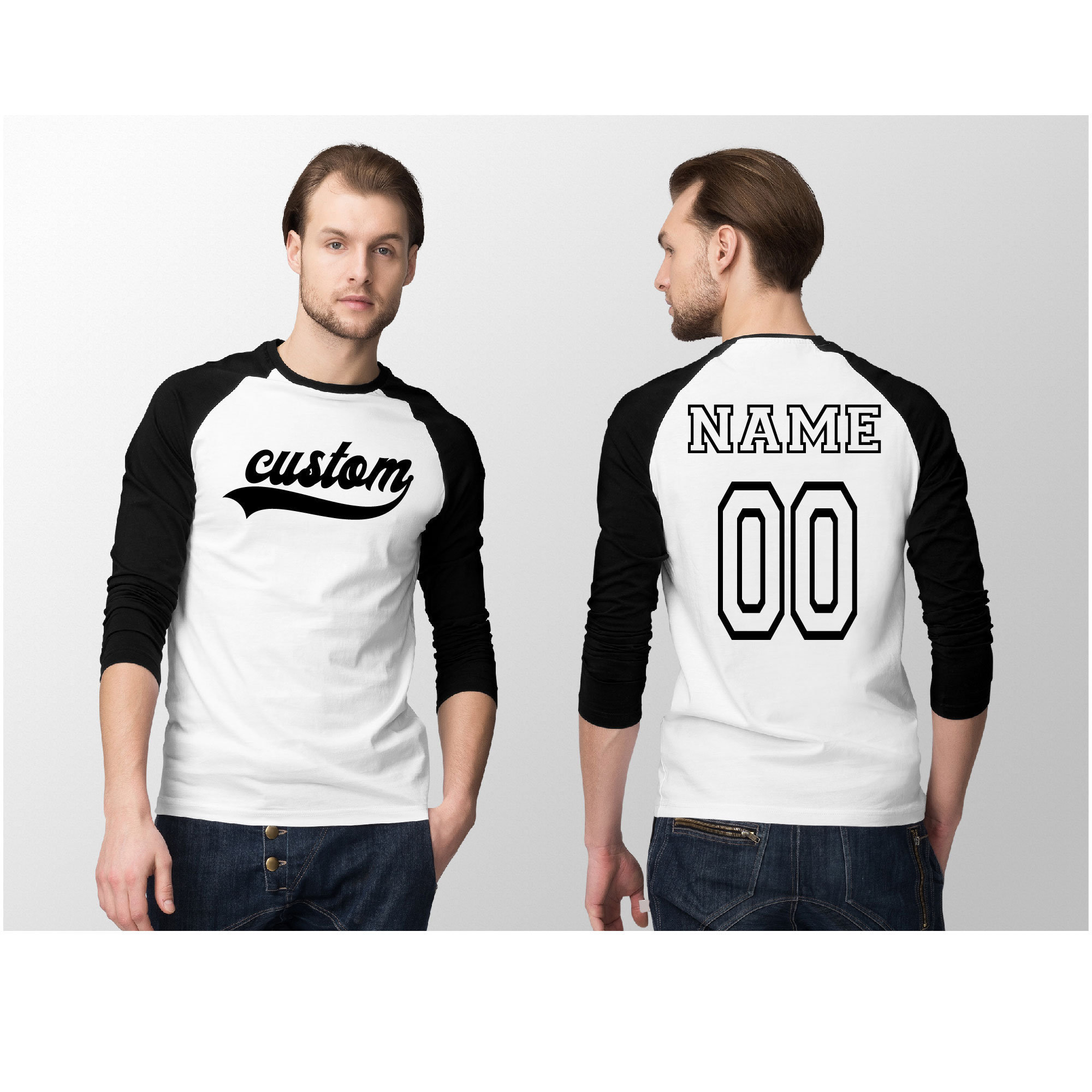 Custom baseball tee cheap