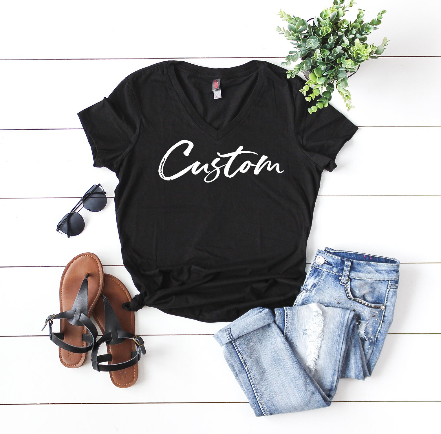 Customized shirts for women with logo personalized this Etsy