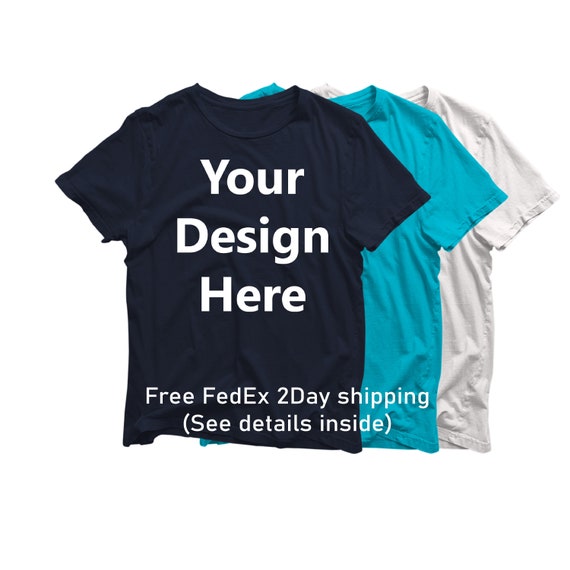 Personalised T-shirts - Design Your Own Custom T-shirts