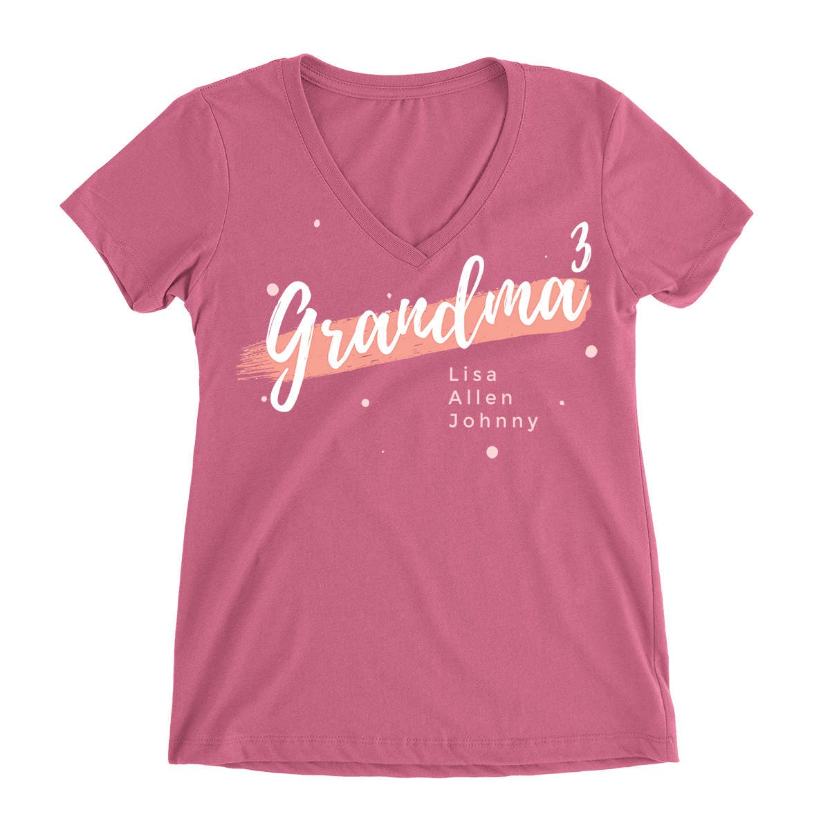 Grandma Shirt With Names Personalized Gift for Grandma Shirts Etsy