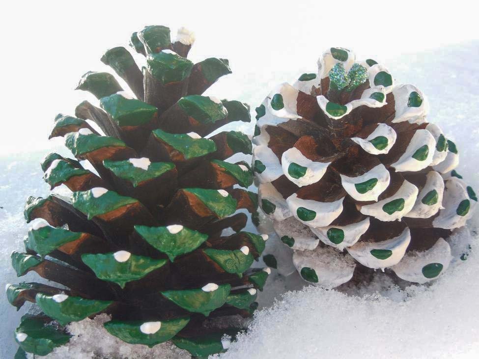 Pine Cones, Winter Wedding Decorations, Christmas Decor, Frosted Pine Cones,  Christmas Decorations, Winter Decor, Pine Cone Decor 