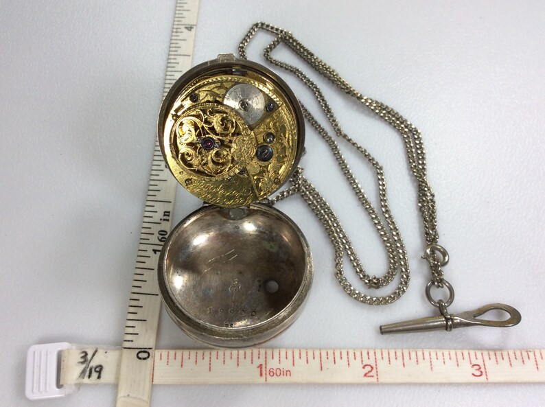 Vintage Early 1700s Pocket Watch Signed Jean Robert Soret No Etsy
