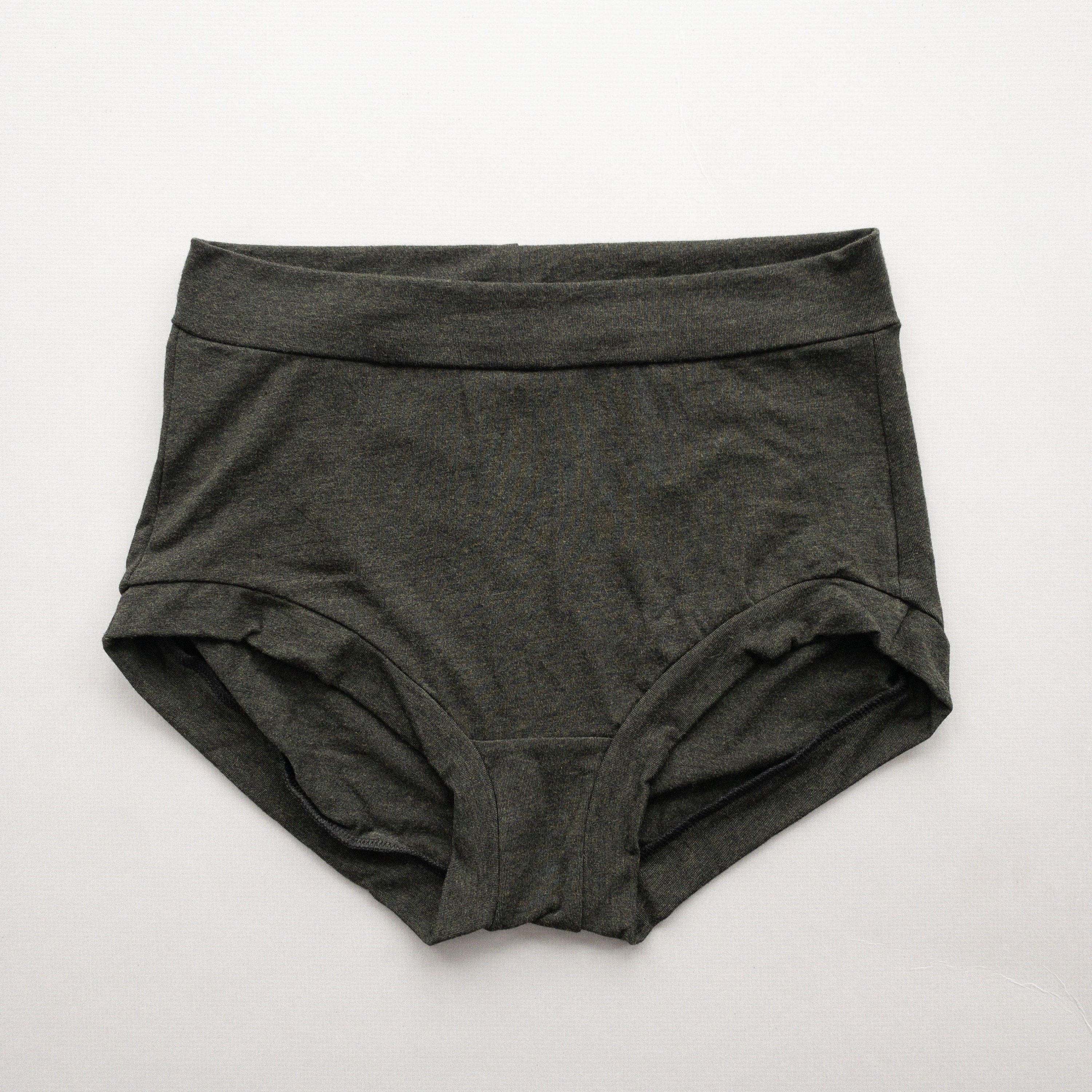 Handmade Underwear, Green Scrundies 