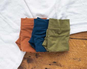 Bamboo Organic Cotton Natural Fiber Elastic Free Mid Rise BRIEF Underwear | Oeko Tek 100 Certified | SLIGHTLY FLAWED | Ready to Ship