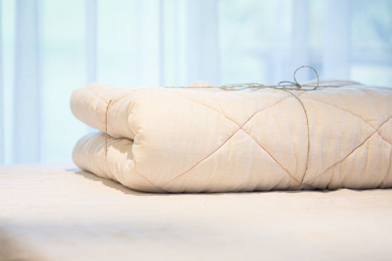Weighted Blanket Twin Size Duvet Wool Comforter Image 0