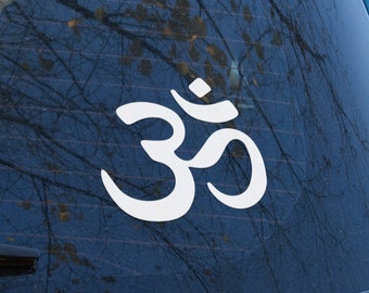 Om Symbol Decal for Car Tumbler Laptop Wall | High Quality Matte Vinyl