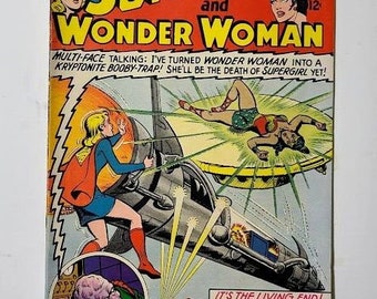 Brave and the Bold 63 Supergirl et Wonder Woman DC Comics 1966 Très bien+
