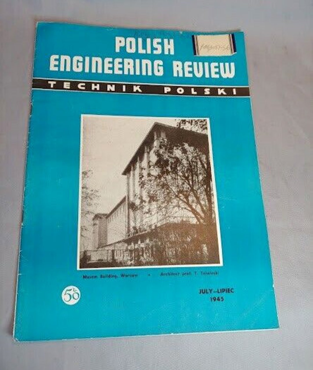 Polish Engineering Review July 1945 Rocket Propulsion Technik Etsy UK