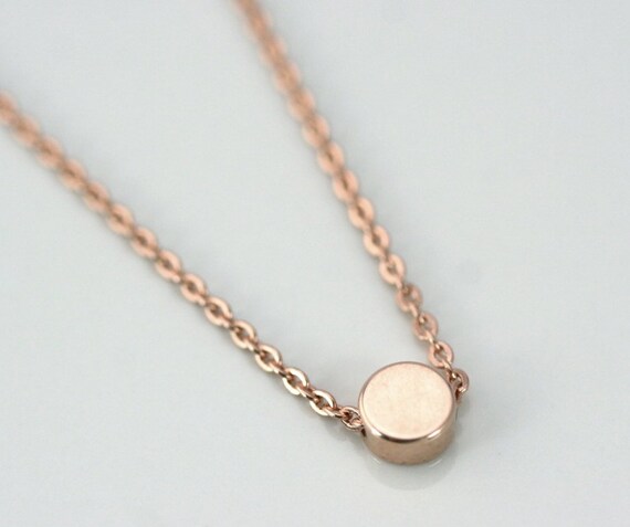 solid rose gold jewelry