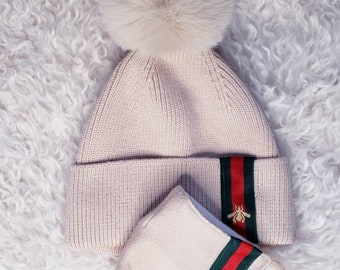 gucci inspired beanie