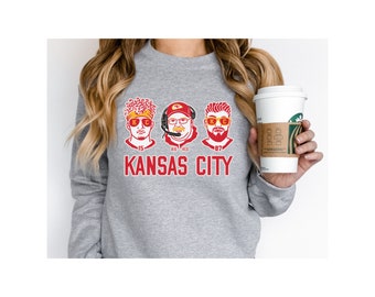 Patrick Mahomes, Andy Reed & Travis Kelce,  Chiefs Apparel, T-shirt or Sweat Shirt