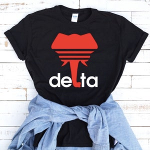 Elephant Delta, Adidas Inspired T-Shirt