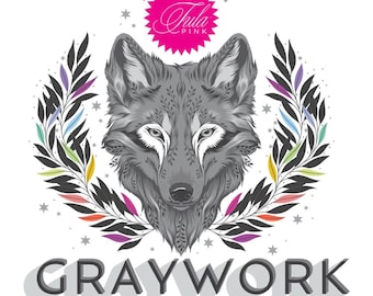 Graywork par Tula Pink - lot de 1 m - LIVRAISON GRATUITE