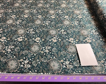 Tissu de support de 108 po. pour quilting QSQ - Bleu/vert/sarcelle