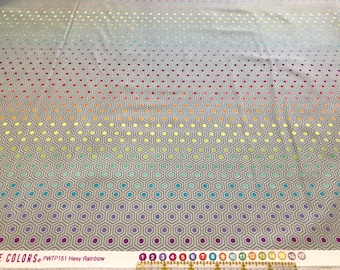 Free Spirit’s Tula Pink - Arc-en-ciel Hexy - Colombe