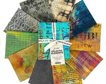 Lot de 1 Fat Quarter FQ abandonnés par Tim Holtz