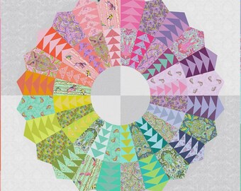Sac Tula gratuit ! Ensemble de courtepointe « Moonlit Menagerie » de Tula Pink Forêt de la pleine lune